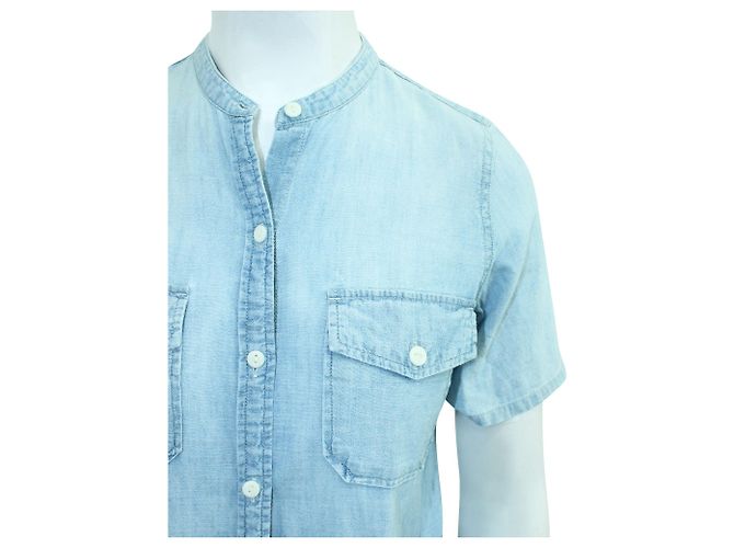 Current Elliott Camicia di jeans a maniche corte - vista 5