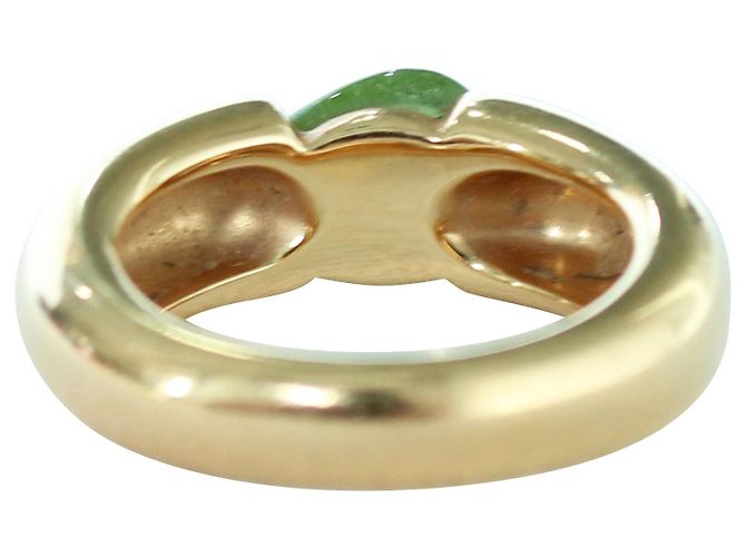 Pomellato Peridoto Sassi vintage 18k Anello in oro rosa - vista 5