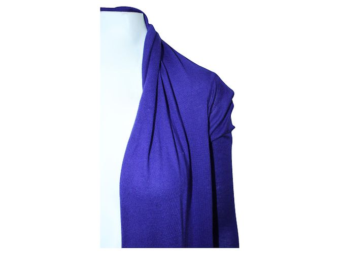 Dkny Cardigan oversize viola - vista 4