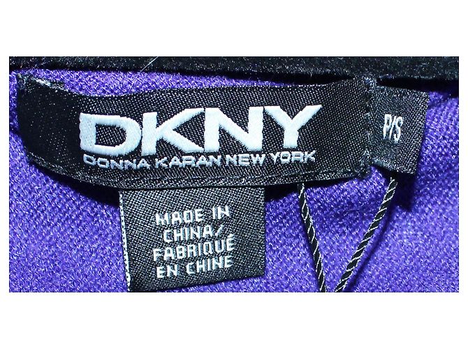 Dkny Cardigan oversize viola - vista 5
