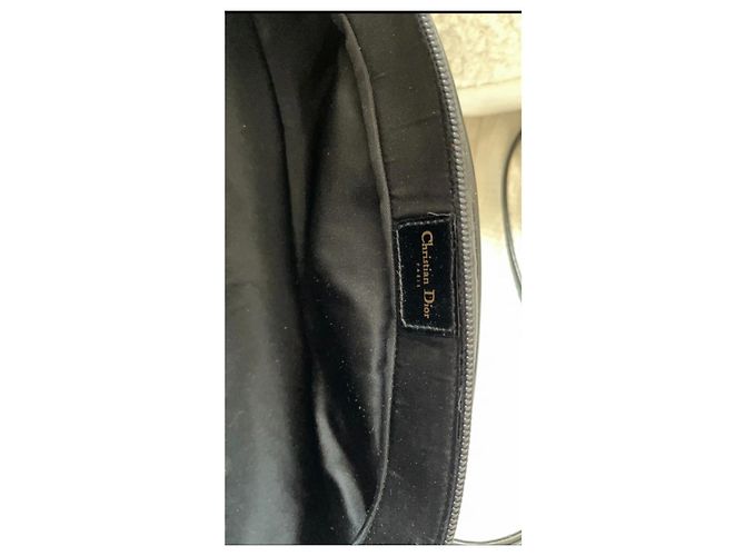Borsa Christian Dior in vernice nera Nero - vista 10