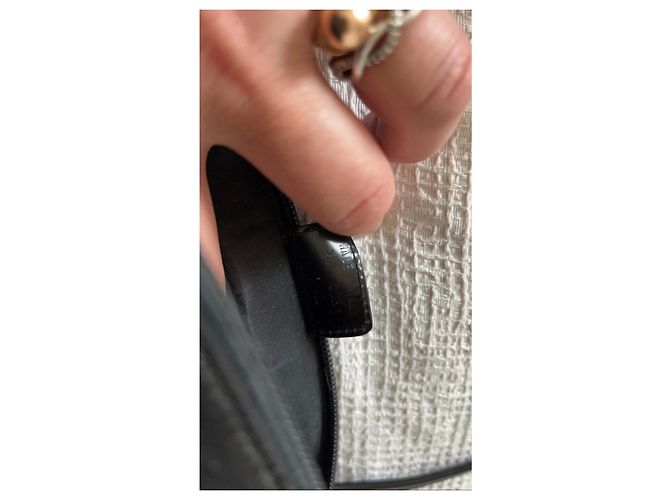 Borsa Christian Dior in vernice nera Nero - vista 11