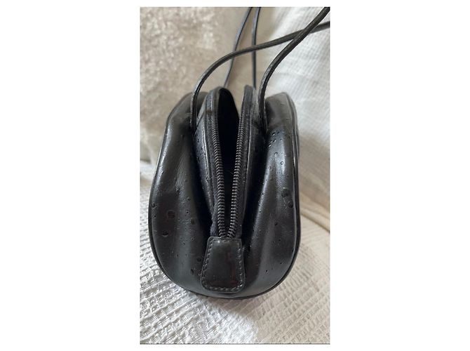 Borsa Christian Dior in vernice nera Nero - vista 13