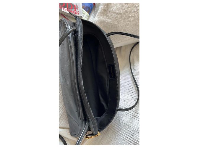 Borsa Christian Dior in vernice nera Nero - vista 9