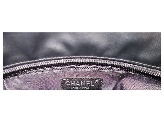 Borsa shopping Chanel Paris-Biarritz Nero - vista 8