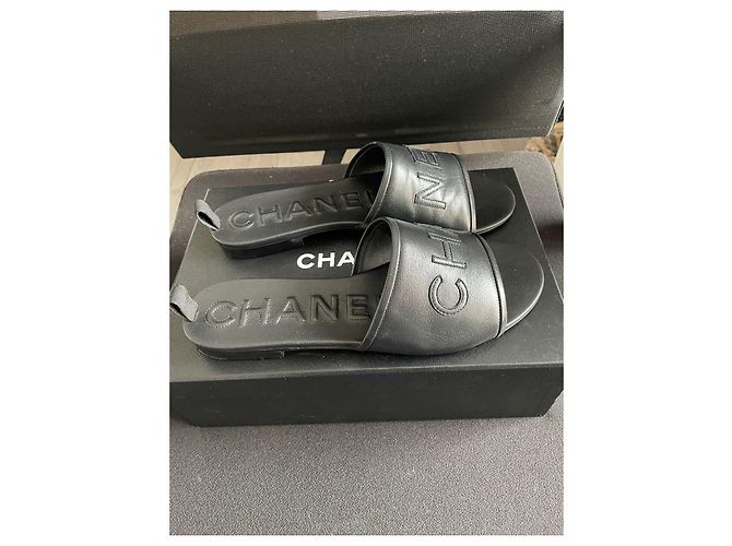 Chanel Maultiere Schwarz - Ansicht 3
