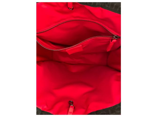 Bolso tote Christian Louboutin negro y rojo de material sintético Roja - vista 11