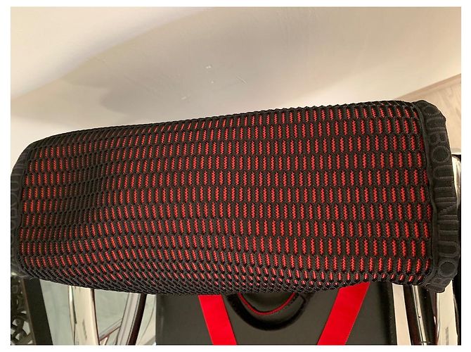 Bolso tote Christian Louboutin negro y rojo de material sintético Roja - vista 9
