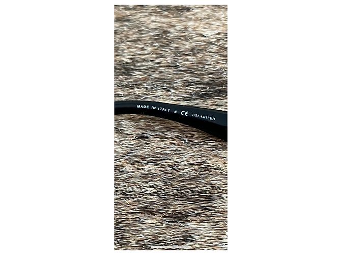 Gafas de sol Chanel negras de plástico Negro - vista 7