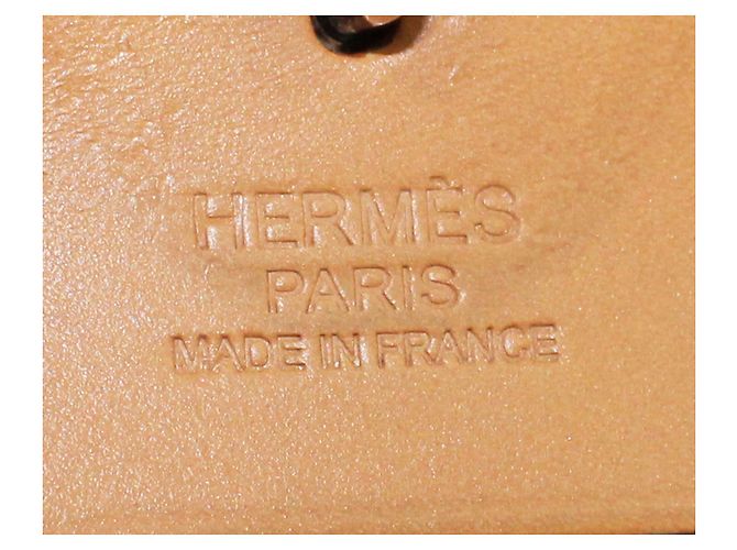 Hermès Herbag Tela Blu e Marrone Zip MM - vista 8