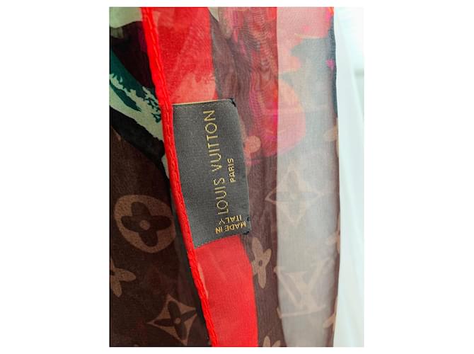 sciarpa, Stola Louis Vuitton x Stephen Sprouse Marrone - vista 2