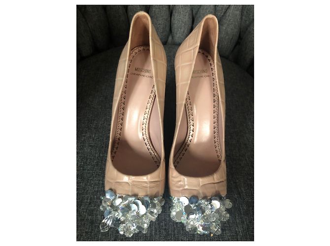 Moschino Cheap And Chic Leder Pumps 37 - Ansicht 2