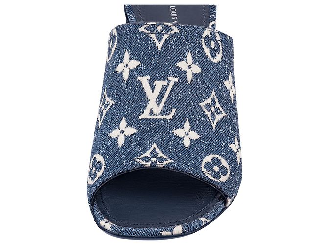 Louis Vuitton Maultiere Marineblau - Ansicht 5