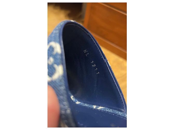 Louis Vuitton Maultiere Marineblau - Ansicht 6