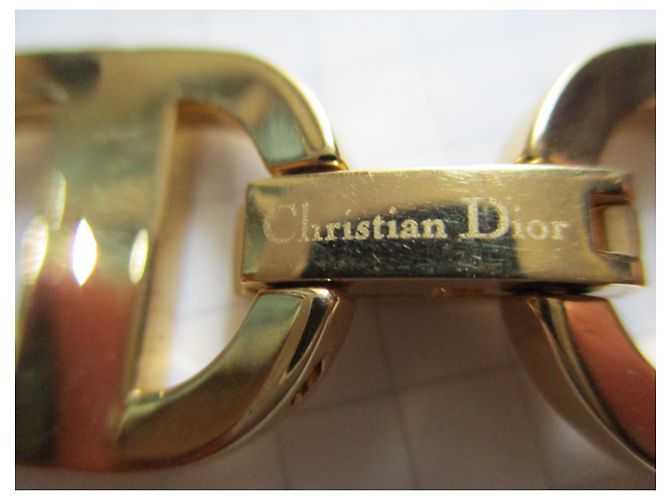 Cinturino per orologio Christian Dior Malice placcato oro D'oro - vista 2