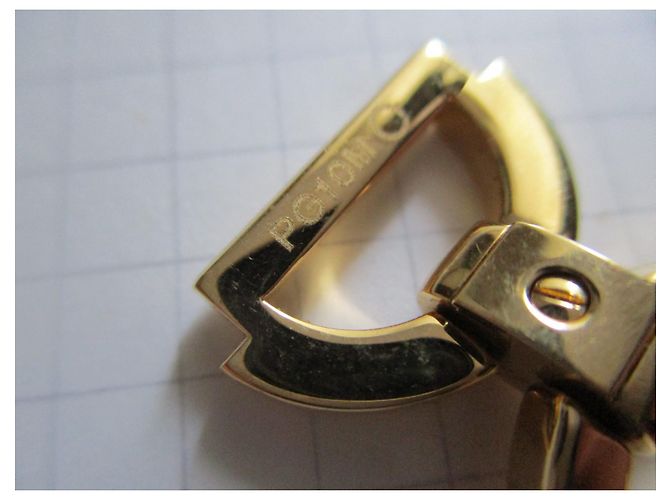 Cinturino per orologio Christian Dior Malice placcato oro D'oro - vista 3
