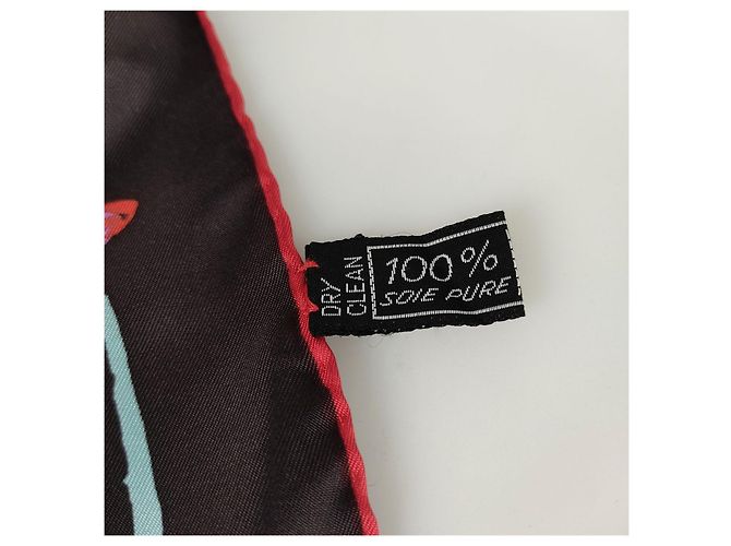 Ken Scott Floral silk scarf 90x90 - view 5