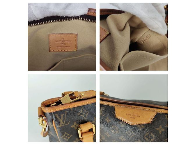 Borsa a tracolla Louis Vuitton Estrela MM monogramma Marrone - vista 10