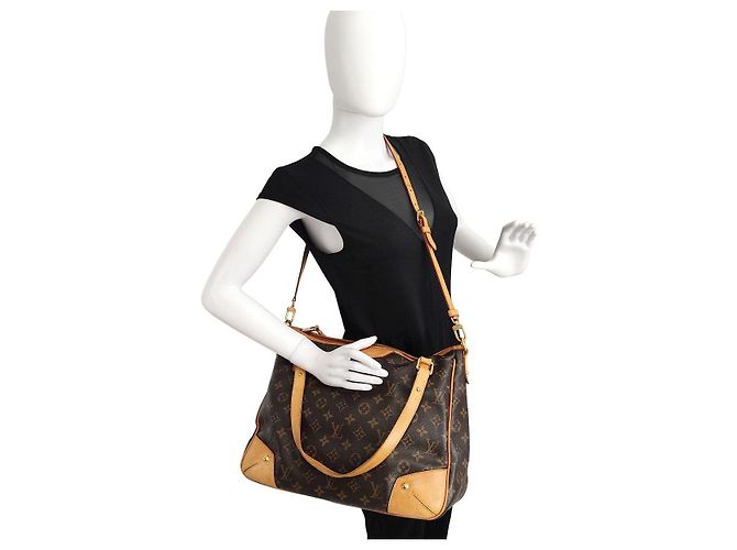 Borsa a tracolla Louis Vuitton Estrela MM monogramma Marrone - vista 2