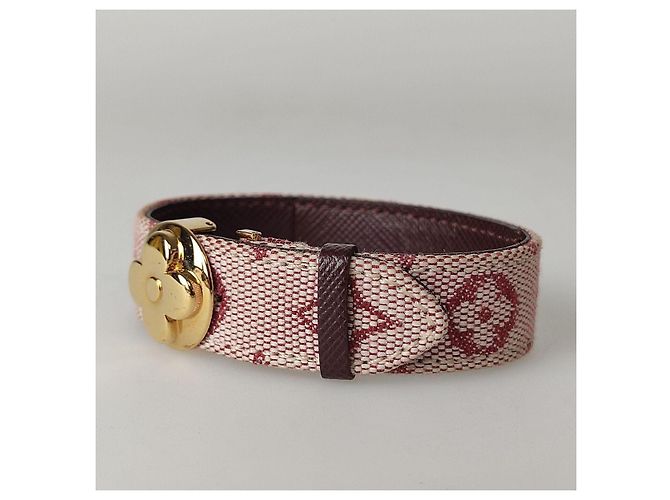 Bracciale Louis Vuitton Goodluck bordeaux - vista 2