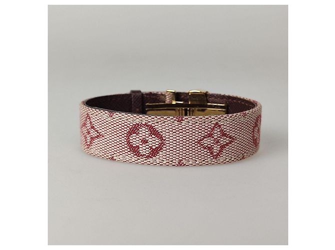 Bracciale Louis Vuitton Goodluck bordeaux - vista 3