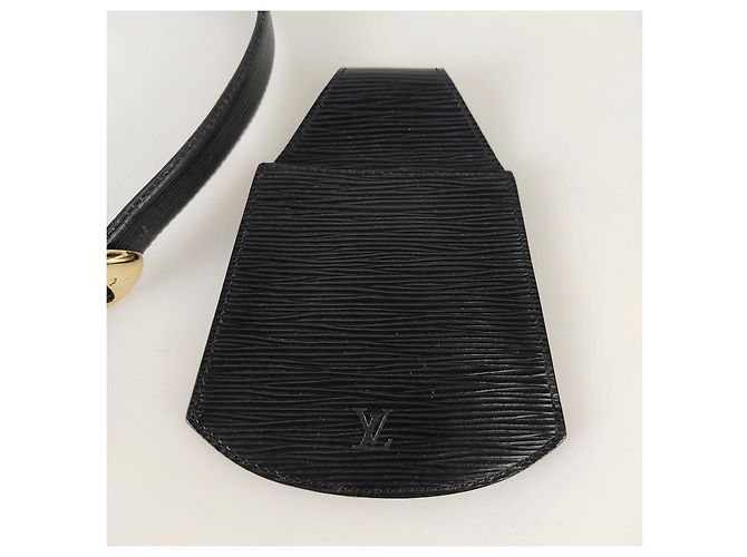 Marsupio Louis Vuitton Sherwood Epi cintura nera Nero - vista 4