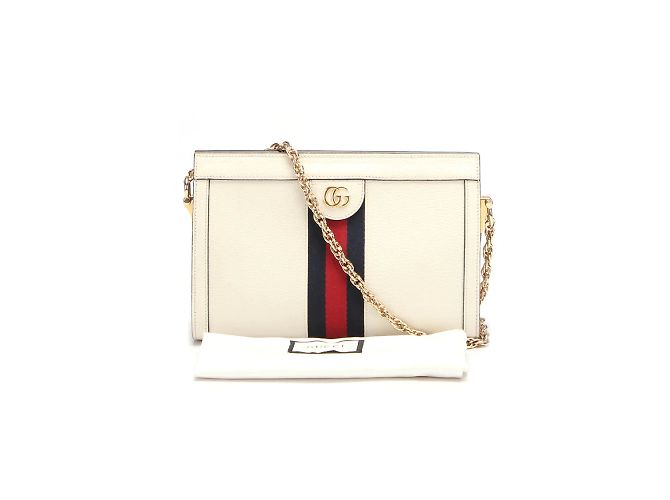 Gucci Borsa a tracolla piccola in pelle Ophidia 503877 - vista 14