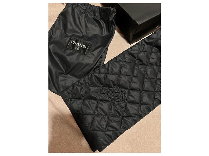 Cambon Chanel Lenços Preto - vista 4