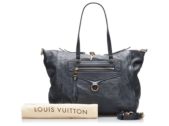 Louis Vuitton Monogram Blue Empreinte Lumineuse PM Blu navy - vista 14