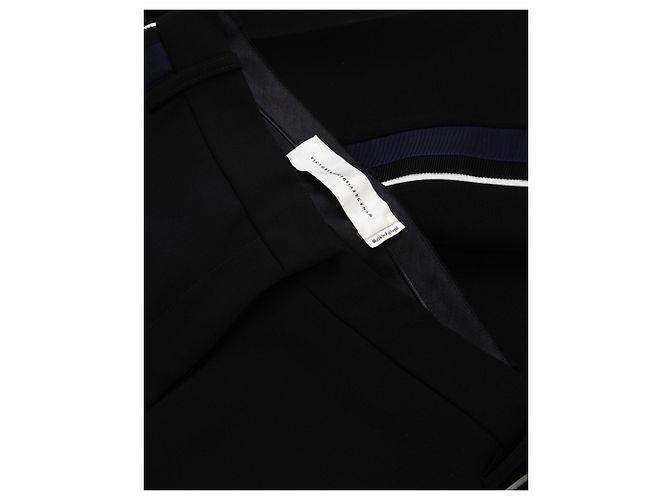 Victoria Beckham Calça listrada lateral - vista 5