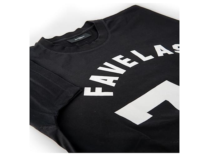 Camiseta Givenchy Favelas 74 Negra de Algodón Oversize Negro - vista 3