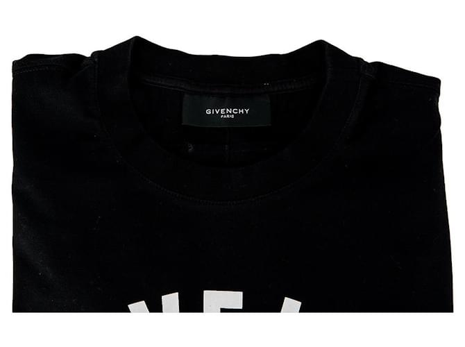 Camiseta Givenchy Favelas 74 Negra de Algodón Oversize Negro - vista 4