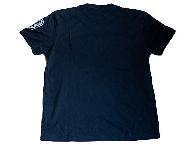 Camiseta Valentino de algodón con logo negro - vista 2