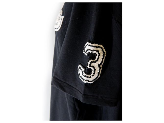 Camiseta Valentino de algodón con logo negro - vista 6