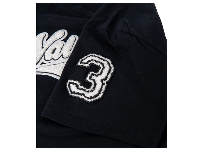 Camiseta Valentino de algodón con logo negro - vista 7