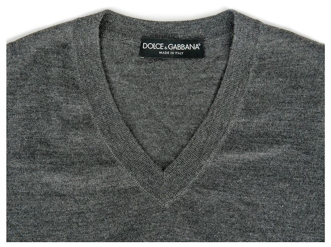 Suéter de cachemira Dolce & Gabbana gris oscuro Gris antracita - vista 4
