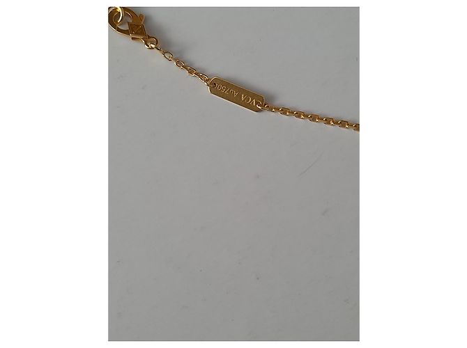 Van Cleef & Arpels Halskette aus Gelbgold Golden - Ansicht 5