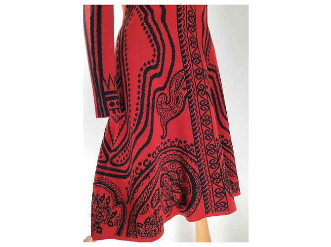 Vestido Etro de Lã e Elastano Multicor - vista 5