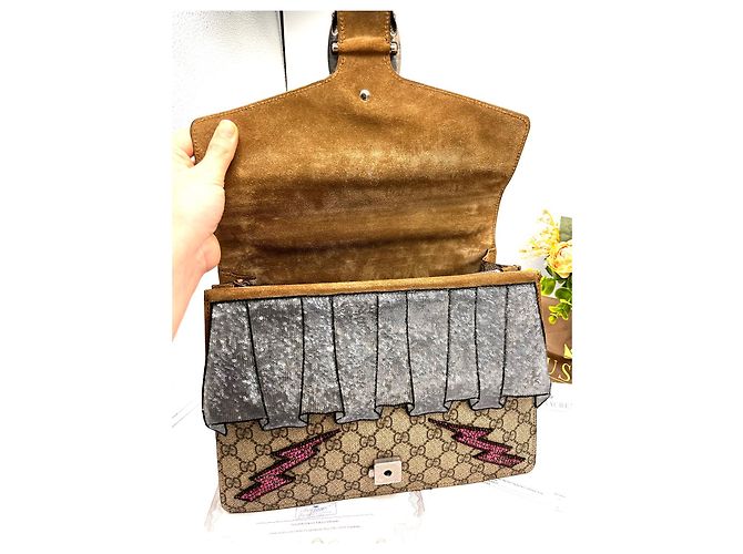 Borsa a mano Gucci Dionysus in pelle - vista 6