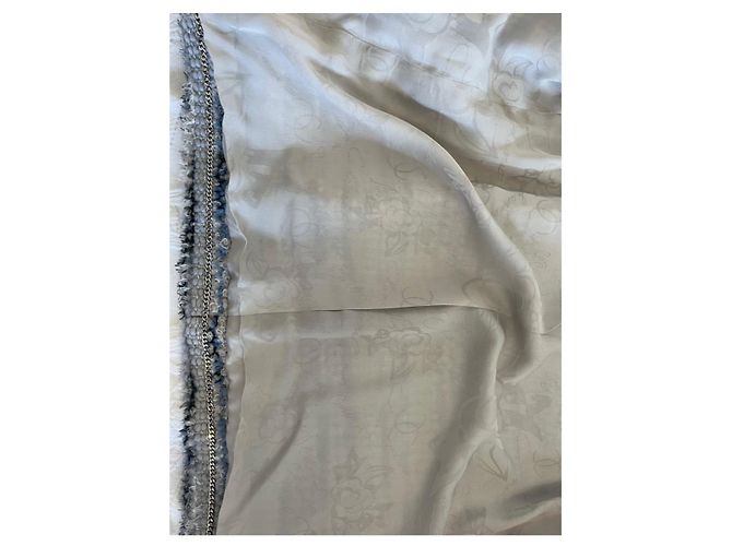 Cambon Chaqueta de Chanel Rosa Azul claro - vista 5