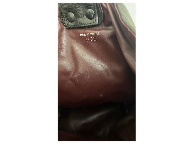 Mochila Chanel em couro acolchoado marrom escuro Castanho escuro - vista 13