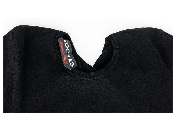 Pull à manches courtes Rochas Noir - vue 3