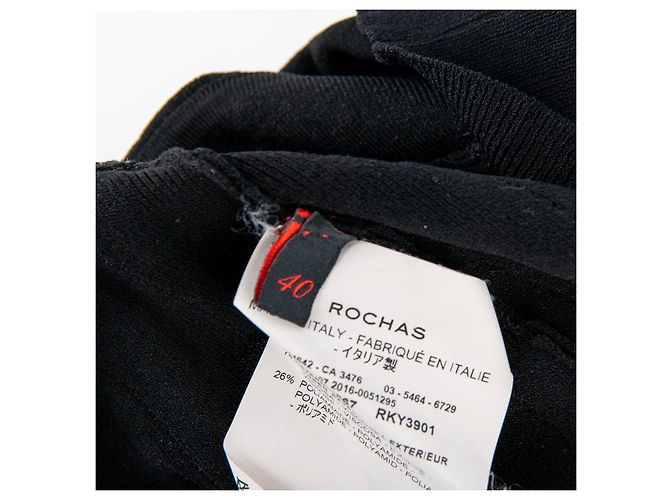 Pull à manches courtes Rochas Noir - vue 5