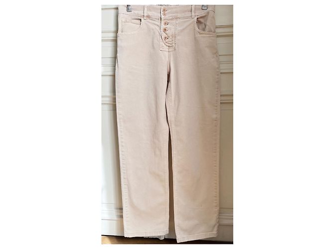 Jeans dritti See by Chloé beige - vista 4