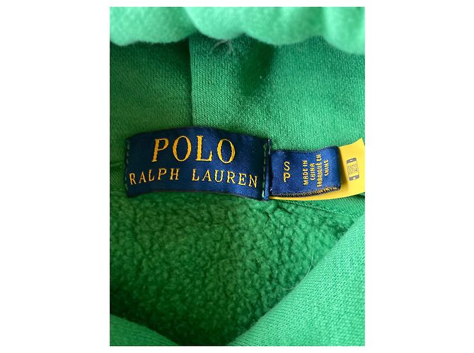 Sudadera con capucha verde Polo Ralph Lauren - vista 4