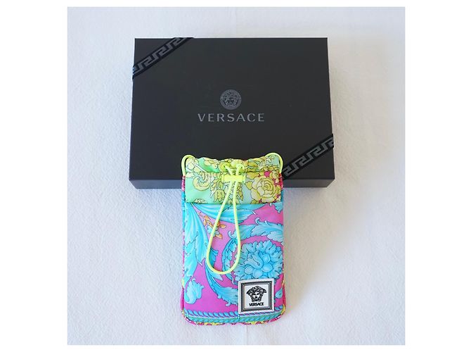 Versace Bolsa transversal Fluo Barocco Multicor - vista 12