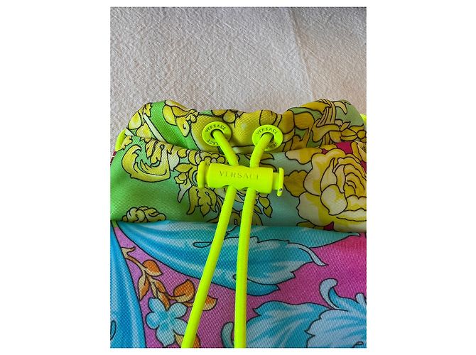 Versace Bolsa transversal Fluo Barocco Multicor - vista 4