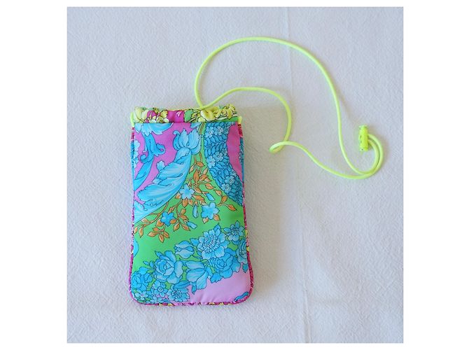 Versace Bolsa transversal Fluo Barocco Multicor - vista 7
