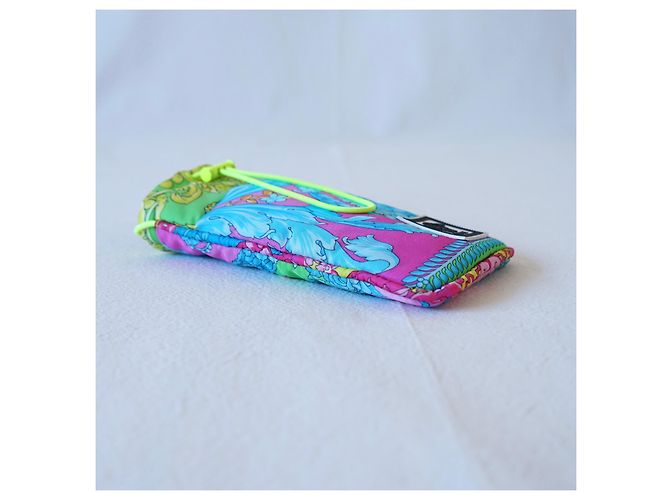 Versace Bolsa transversal Fluo Barocco Multicor - vista 8