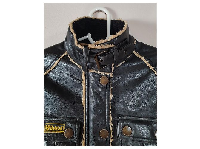 Belstaff Motorradjacke Schwarz - Ansicht 5